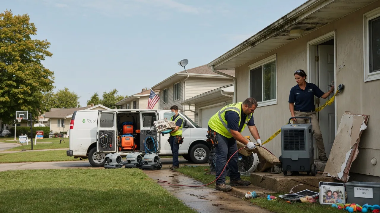 Water Damage Restoration in Kleinfeltersville, PA near me